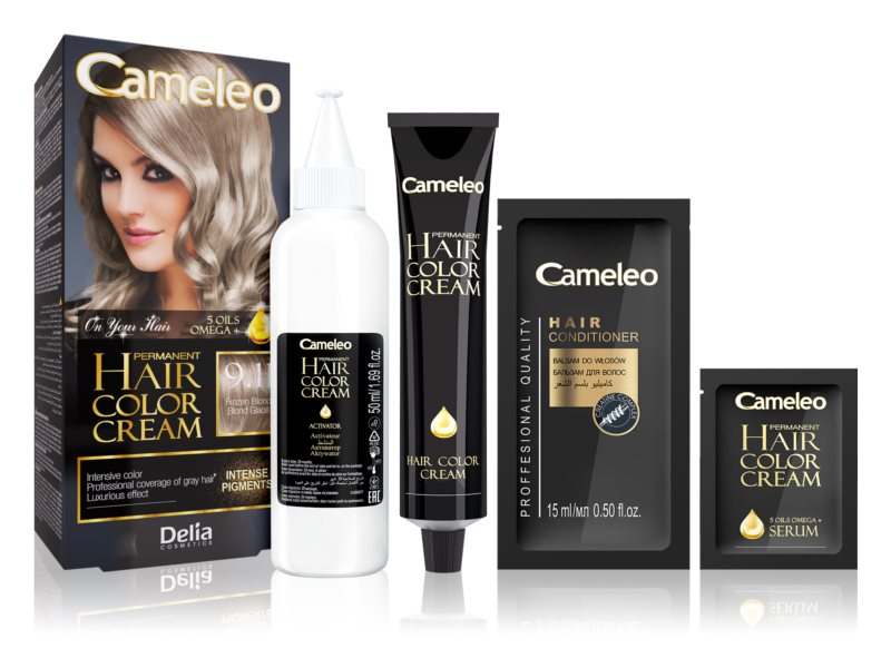 Delia Cosmetics Cameleo Omega permanent hair color