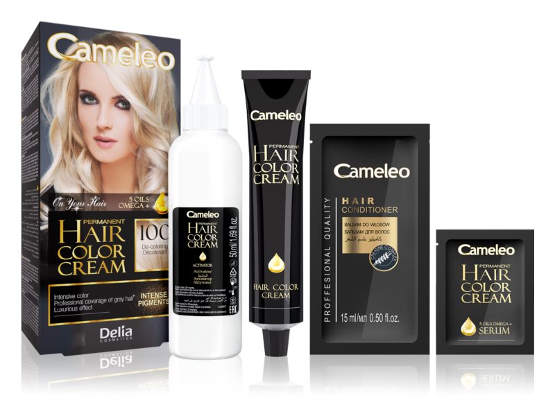 Delia Cosmetics Cameleo Omega permanent hair color