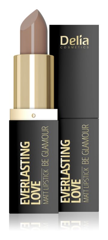 Delia Cosmetics Everlasting Love Be Glamour matte lipstick 301 happy 4 g
