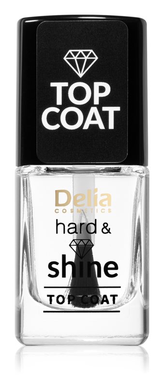 Delia Cosmetics Hard & Shine nail top coat 11 ml