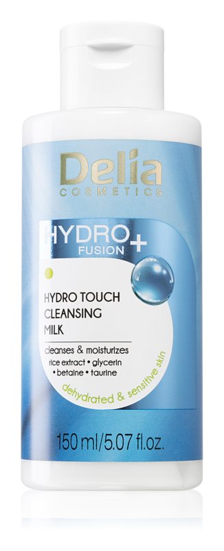 Delia Cosmetics Hydro Fusion + cleansing milk 150 ml