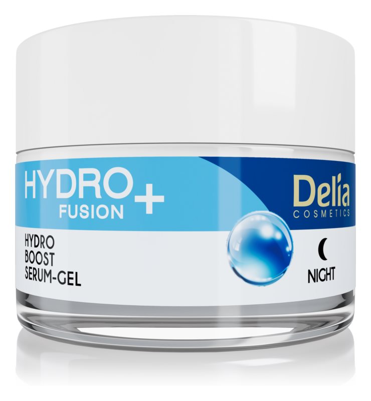 Delia Cosmetics Hydro Fusion + night moisturizer 50 ml