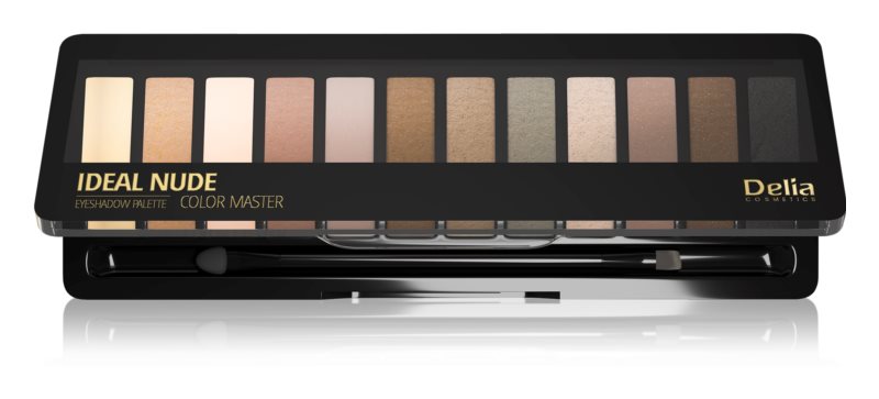 Delia Cosmetics Ideal Nude Color Master eyeshadow palette 18 g