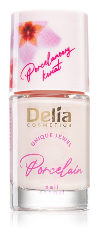 Delia Cosmetics Porcelain 2-in-1 nail polish 11 ml