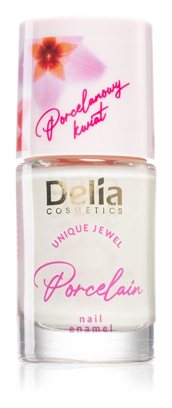 Delia Cosmetics Porcelain 2-in-1 nail polish 11 ml