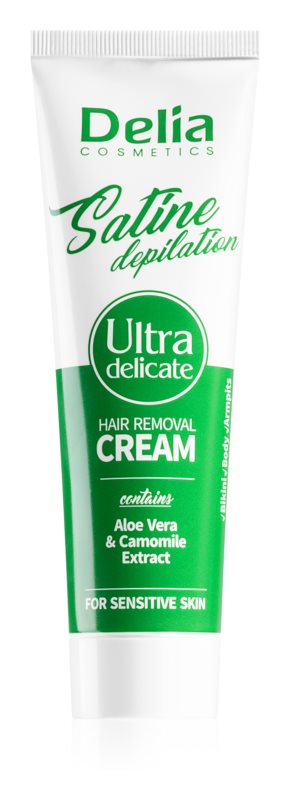 Delia Cosmetics Satine Depilation Ultra-Delicate Hair Removal Cream 100 ml