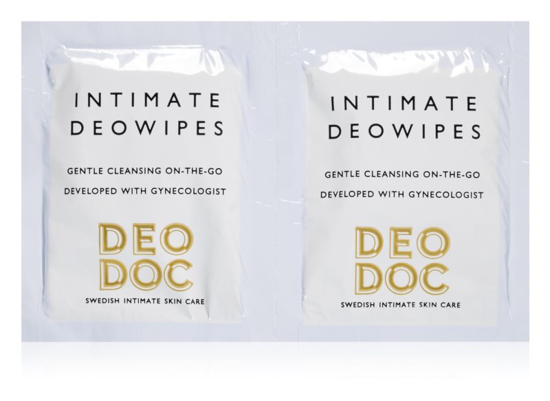 DeoDoc Intimate DeoWipes Violet Cotton 10 pcs