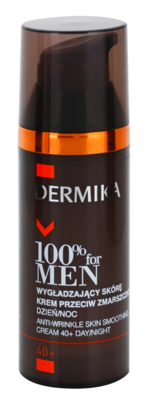 Dermics 100% for Men smoothing anti-wrinkle cream 40+; 50 ml