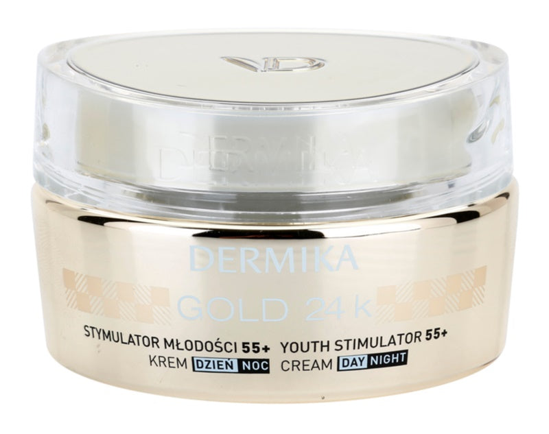 Dermika Gold 24k Total Benefit luxurious rejuvenating cream 55+; 50 ml