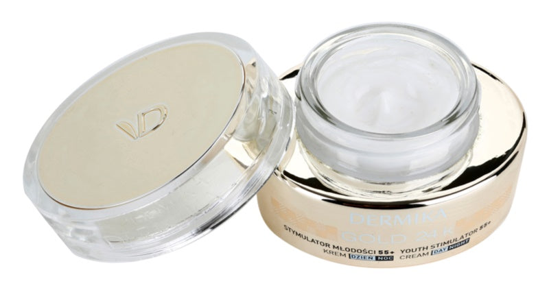 Dermika Gold 24k Total Benefit luxurious rejuvenating cream 55+; 50 ml