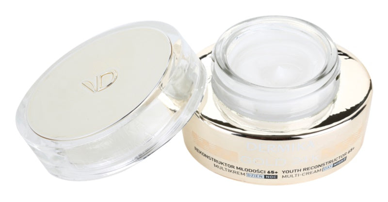Dermika Gold 24k Total Benefit luxurious rejuvenating cream 65+; 50 ml