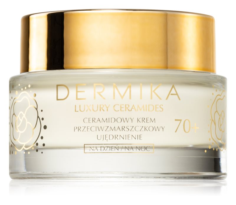 Dermika Luxury Ceramides anti-wrinkle cream with ceramides 70+; 50 ml