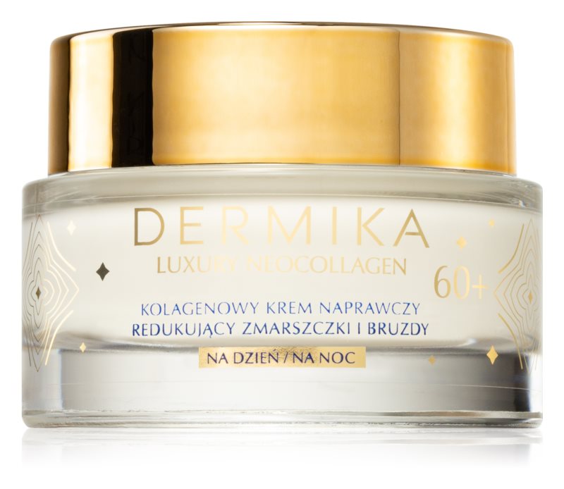 Dermika Luxury Neocollagen renewing cream to reduce deep wrinkles 60+; 50 ml