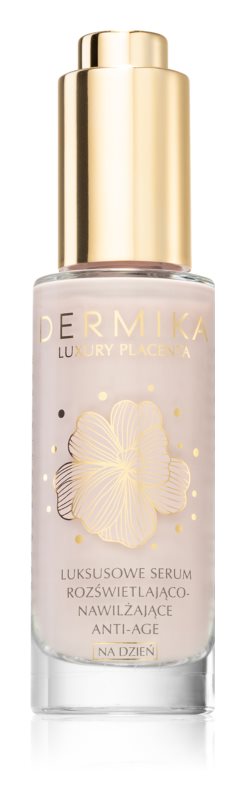 Dermika Luxury Placenta anti-wrinkle brightening serum 30 ml