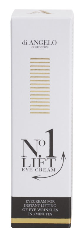 Di Angelo Cosmetics No1 Lift eye cream for immediate wrinkle smoothing 15 ml