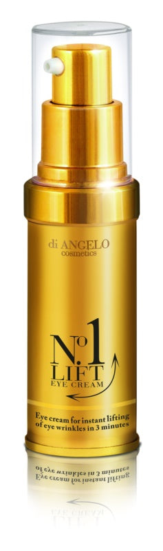 Di Angelo Cosmetics No1 Lift eye cream for immediate wrinkle smoothing 15 ml