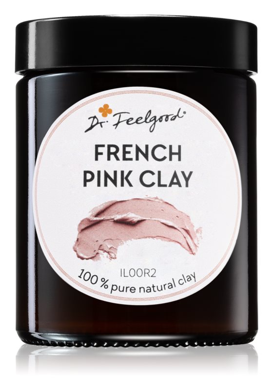 Dr. Feelgood 100% Pure Natural French Pink Clay 150 ml