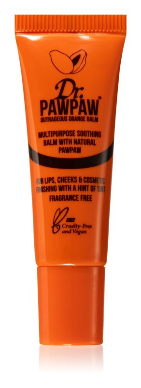 Dr. Pawpaw Outrageous Orange tinting balm for lips and cheeks 25 ml