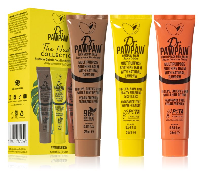 Dr. Pawpaw The Nude Collection gift set (for lips)