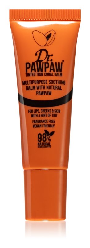 Dr. Pawpaw True Coral tinting balm for lips and cheeks 10 ml