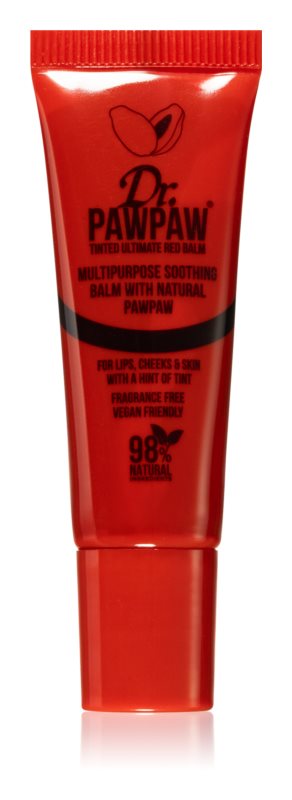 Dr. Pawpaw Ultimate Red tinting balm for lips and cheeks 10 ml