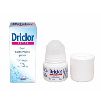 Driclor solution skin care against excessive sweat 20ml