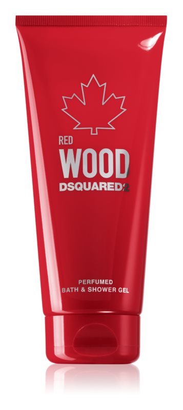 Dsquared2 Red Wood shower and bath gel for women 200 ml