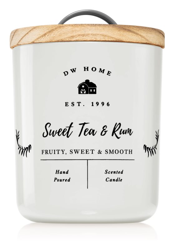 DW Home Farmhouse Sweet Tea & Rum scented candle