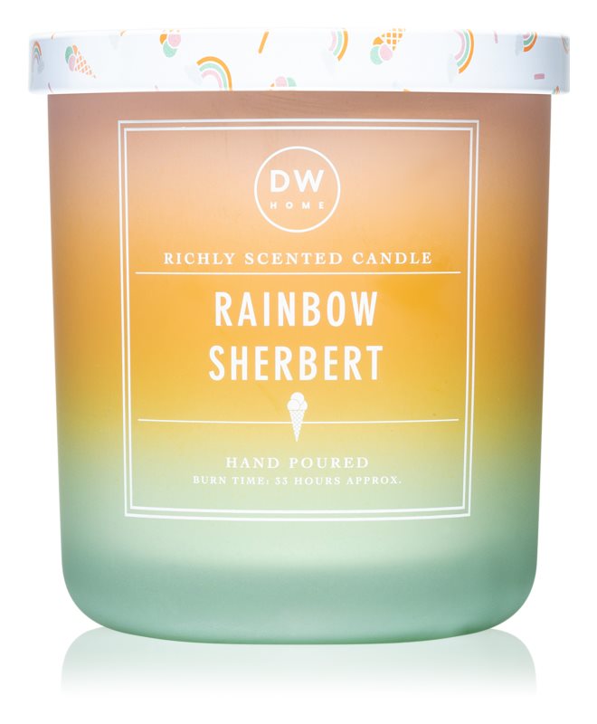 DW Home Signature Rainbow Sherbert scented candle