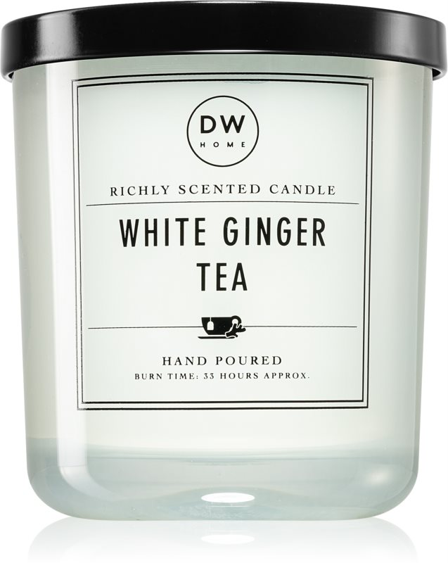 DW Home Signature White Ginger Tea scented candle