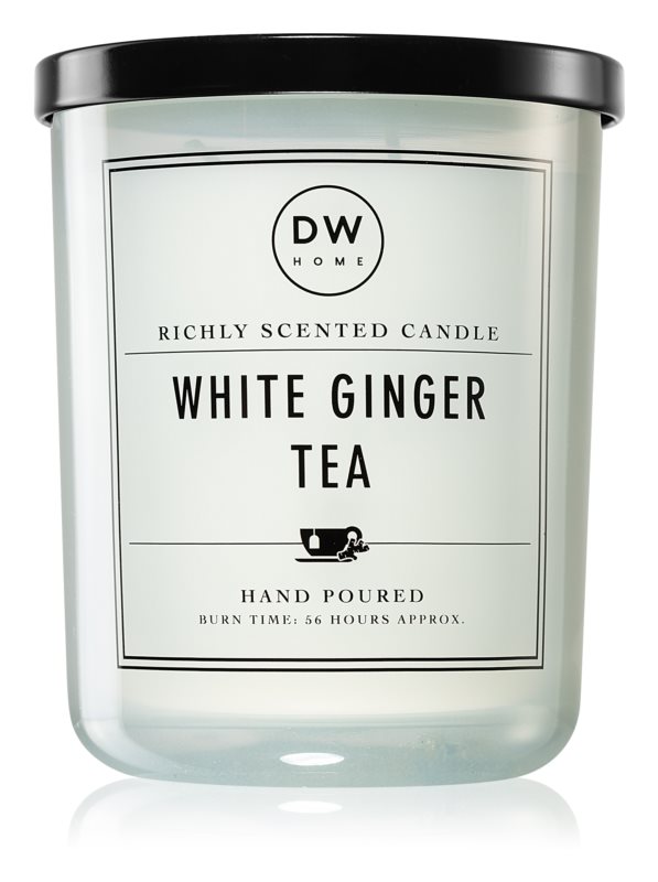 DW Home Signature White Ginger Tea scented candle