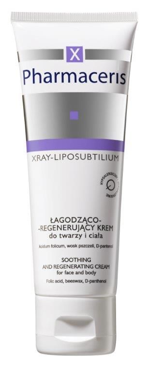 Xray Liposubtilium Soothing and Regenerating Facial and Body Cream After 75ml
