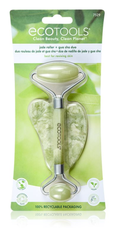 EcoTools Jade Roller & Gua Sha facial massage roller and massage tool