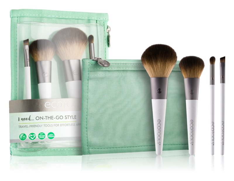 EcoTools On-The-Go Style brush set