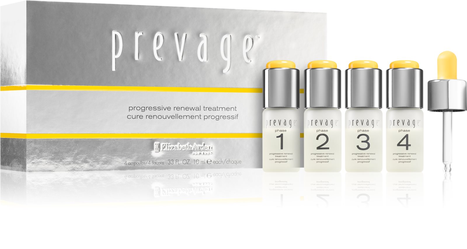 Elizabeth Arden Prevage renewing care for brightening and smoothing the skin 4 x 10 ml