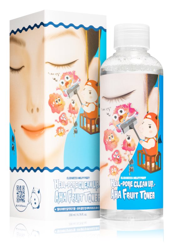 Elizavecca Milky Piggy Hell-Pore Clean Up AHA Fruit Toner 200 ml