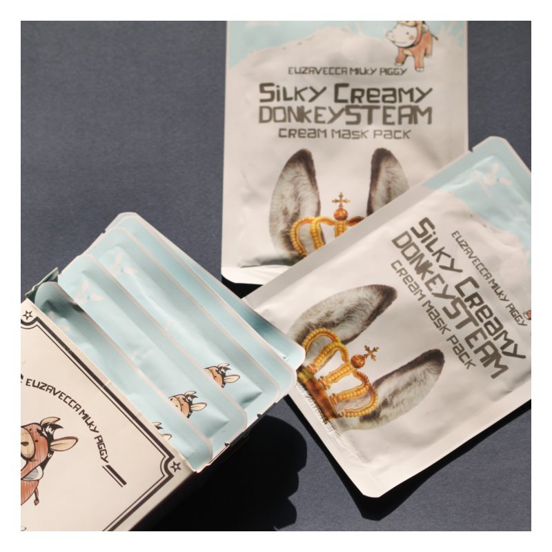 Elizavecca Milky Piggy Silky Creamy Donkey Steam Mask 10x25 ml