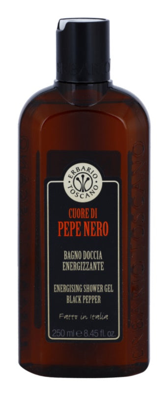 Erbario Toscano Black Pepper energizing shower gel 250 ml