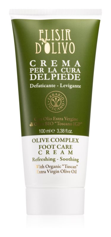 Erbario Toscano Elisir D'Olivo foot cream 100 ml