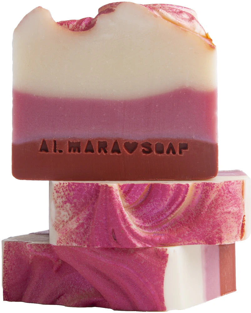 Almara Soap Fancy Divine Raspberries handmade soap 100 g