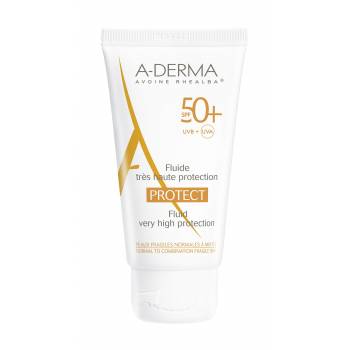 A-derma Protect Fluid SPF50 + tanning fluid 40 ml