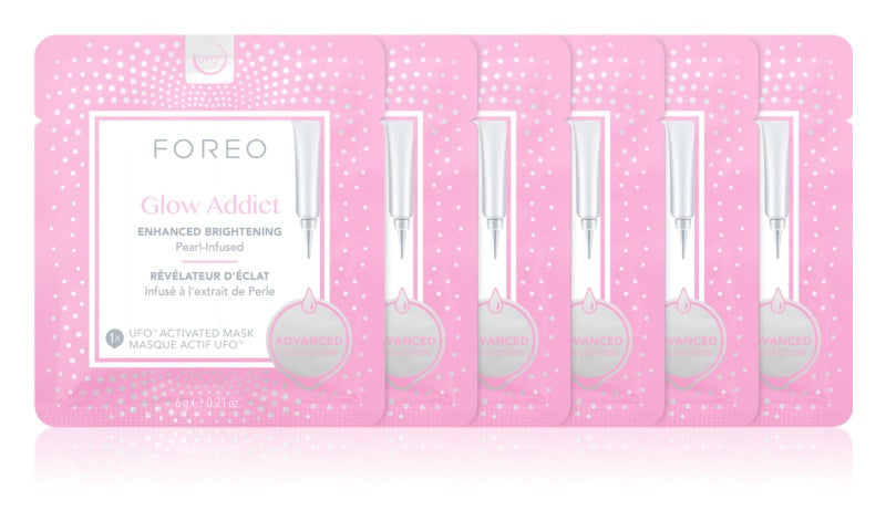 FOREO ™ UFO Glow Addict brightening mask 6 x 6 g