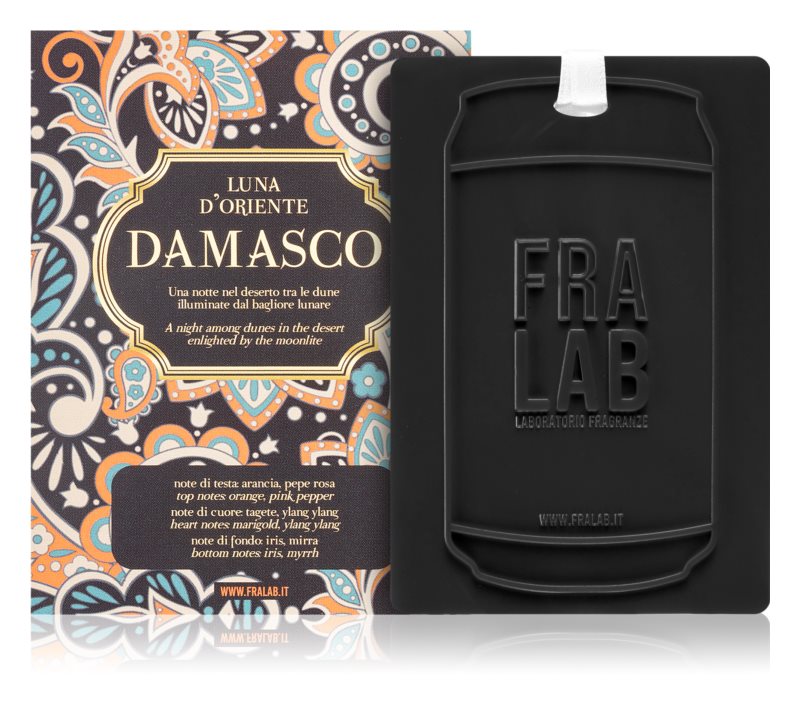 FraLab Damasco Luna D'Oriente fragrance card