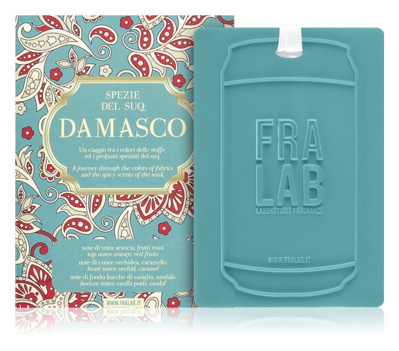 FraLab Damasco Spezie Del Suq fragrance card