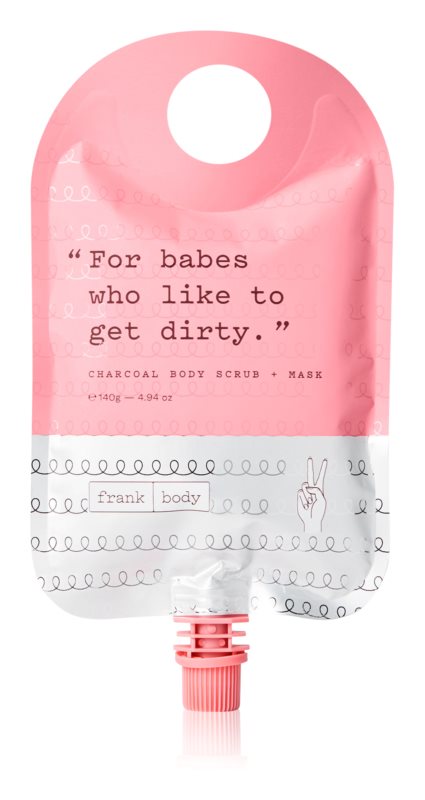 Frank Body Charcoal body scrub 140 g