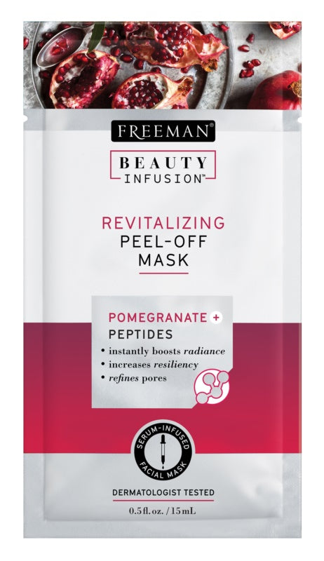 Freeman Beauty Infusion Pomegranate + Peptides revitalizing peel-off mask 15 ml
