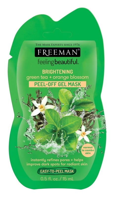 Freeman Feeling Beautiful Brightening Green Tea + Orange Blossom Peel-off Gel Mask