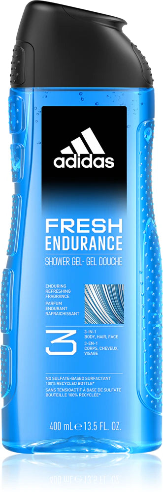 Adidas Fresh Endurance 3-in-1 refreshing shower gel 400 ml
