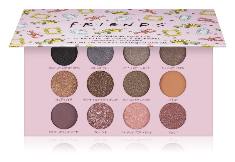 Friends Eyeshadow Palette 12x1,5 g