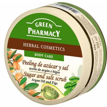 Green Pharmacy Argan Oil and Figs Sugar and salt Scrub 300 ml
